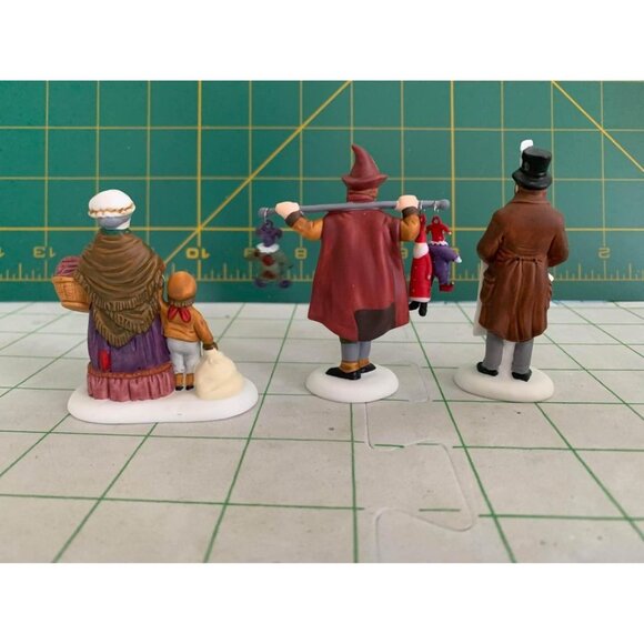 Heritage Village Collection "Portobello Road Peddlers" Set of 3 Department 56 - Picture 3 of 11